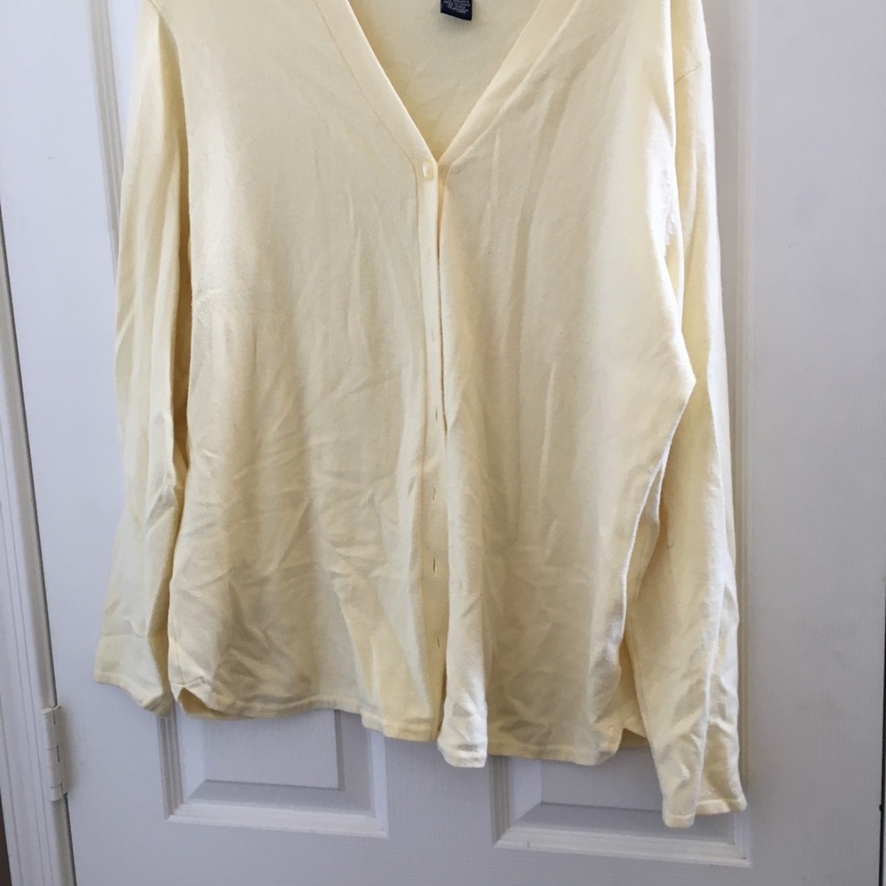 FINAL MARKDOWN Ladies denim & company cardigan xl